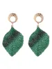 Green Leaf Unique Earrings sold by KissProm