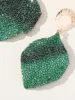 Green Leaf Unique Earrings sold by KissProm
