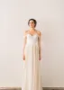 Chiffon  A-line Off-the-Shoulder Backless Beach Wedding Dress with Lace Bodice sold by KissProm