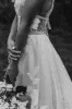 Marvelous V-neck A-Line Wedding Dress Tulle Appliques Rustic Wedding Dress sold by KissProm
