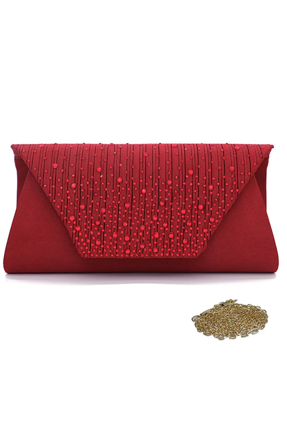 Crystal/ Rhinestone Hinge Clutch Bags sold by KissProm product image thumbnail 2