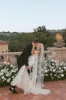 Glamorous Mermaid Off the Shouder Tulle Lace Wedding Dresses sold by KissProm