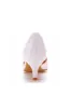 Simple Elegant Mid Cutout Two-Piece Slip on Pointed Toe Kitten Heels sold by KissProm