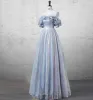Glitz Mermaid Blue Bridal Gown Fairy Prom Dress Dress sold by KissProm