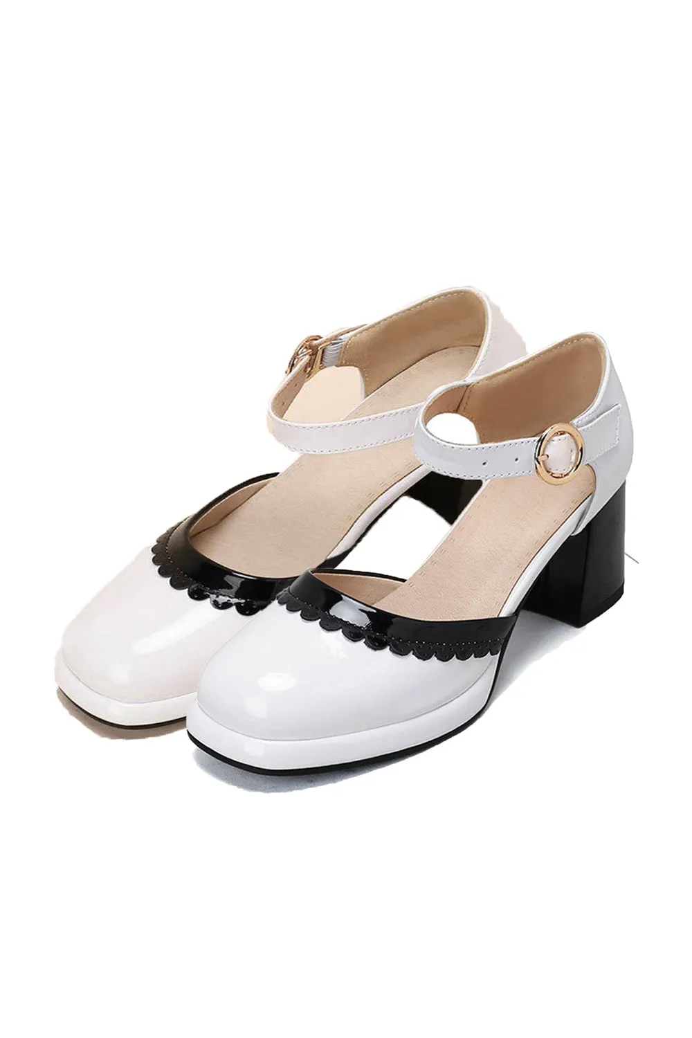 Retro Ankle Strap High Heels Shoes sold by KissProm product image thumbnail 2