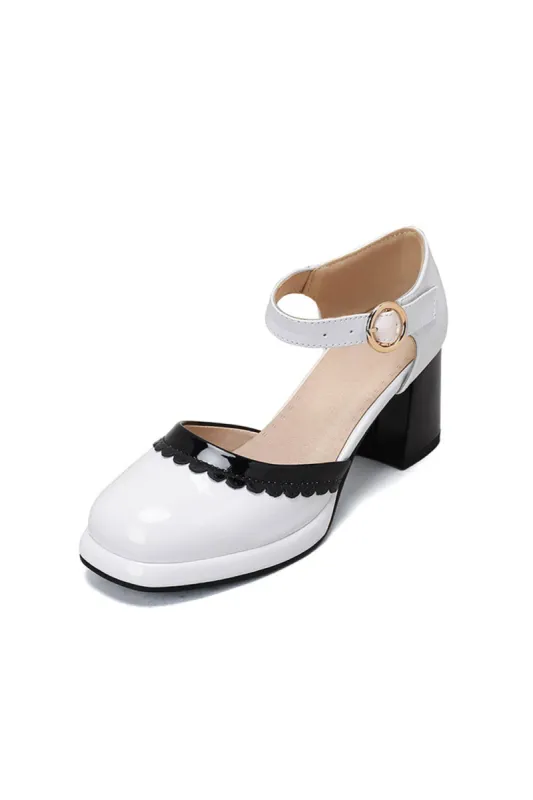 Retro Ankle Strap High Heels Shoes sold by KissProm