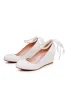 Round Toe Platform Heels Beaded Mary Janes sold by KissProm