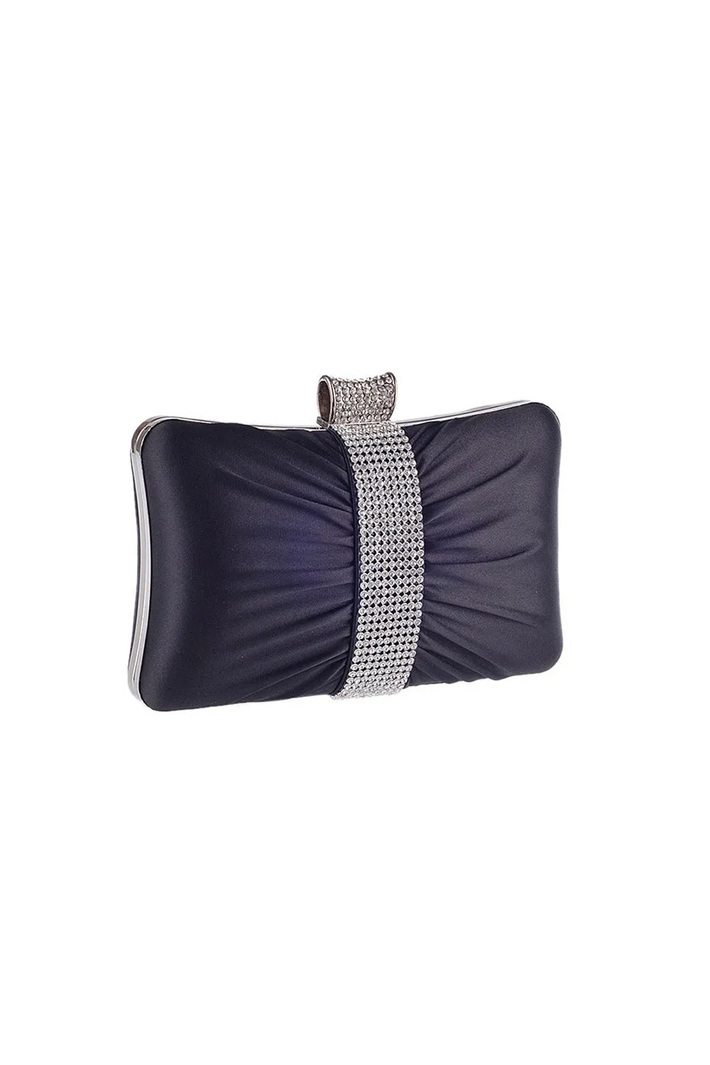 Portable Black Rhinestones Clutch Bag sold by KissProm product image thumbnail 2