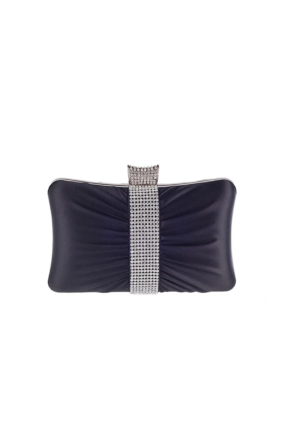 Portable Black Rhinestones Clutch Bag sold by KissProm
