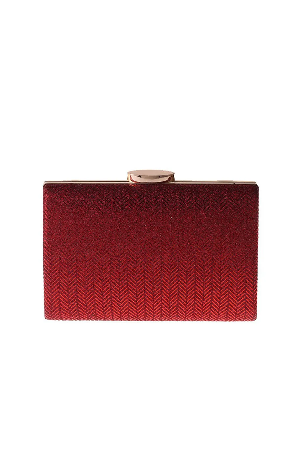 Simple Red Square Clutch Bag sold by KissProm