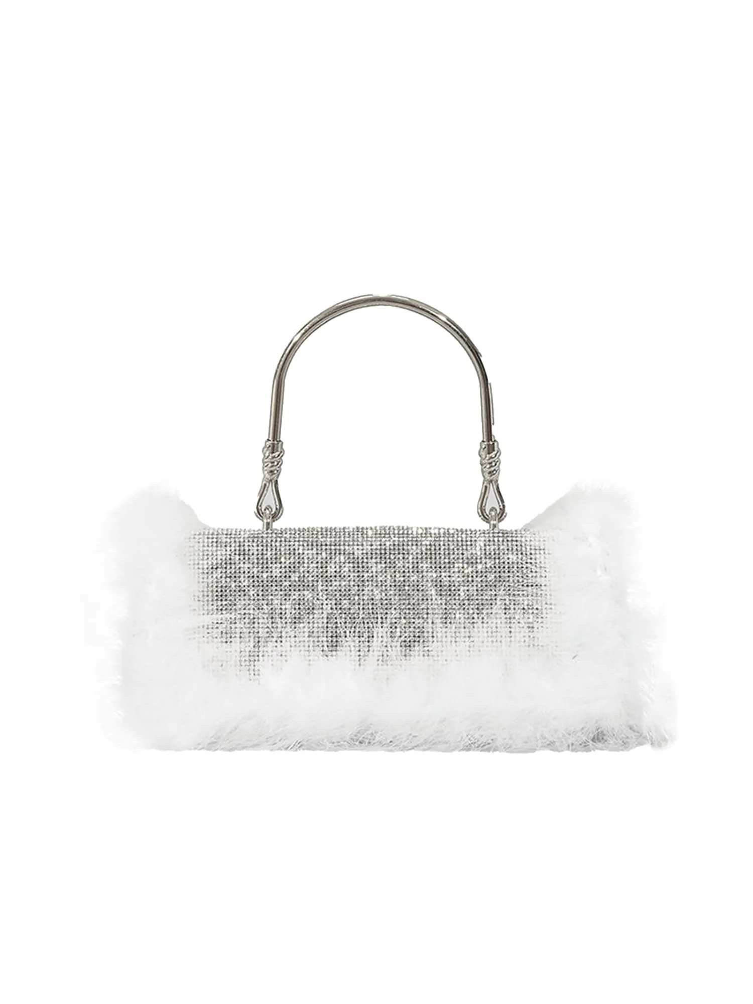 Women’s Furry Rhionestones Evening Clutch Bags sold by KissProm product image thumbnail 2