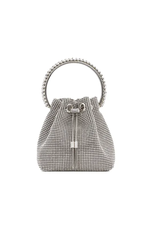 Women’s Small Rhinestone Clutch Bucket Bags sold by KissProm