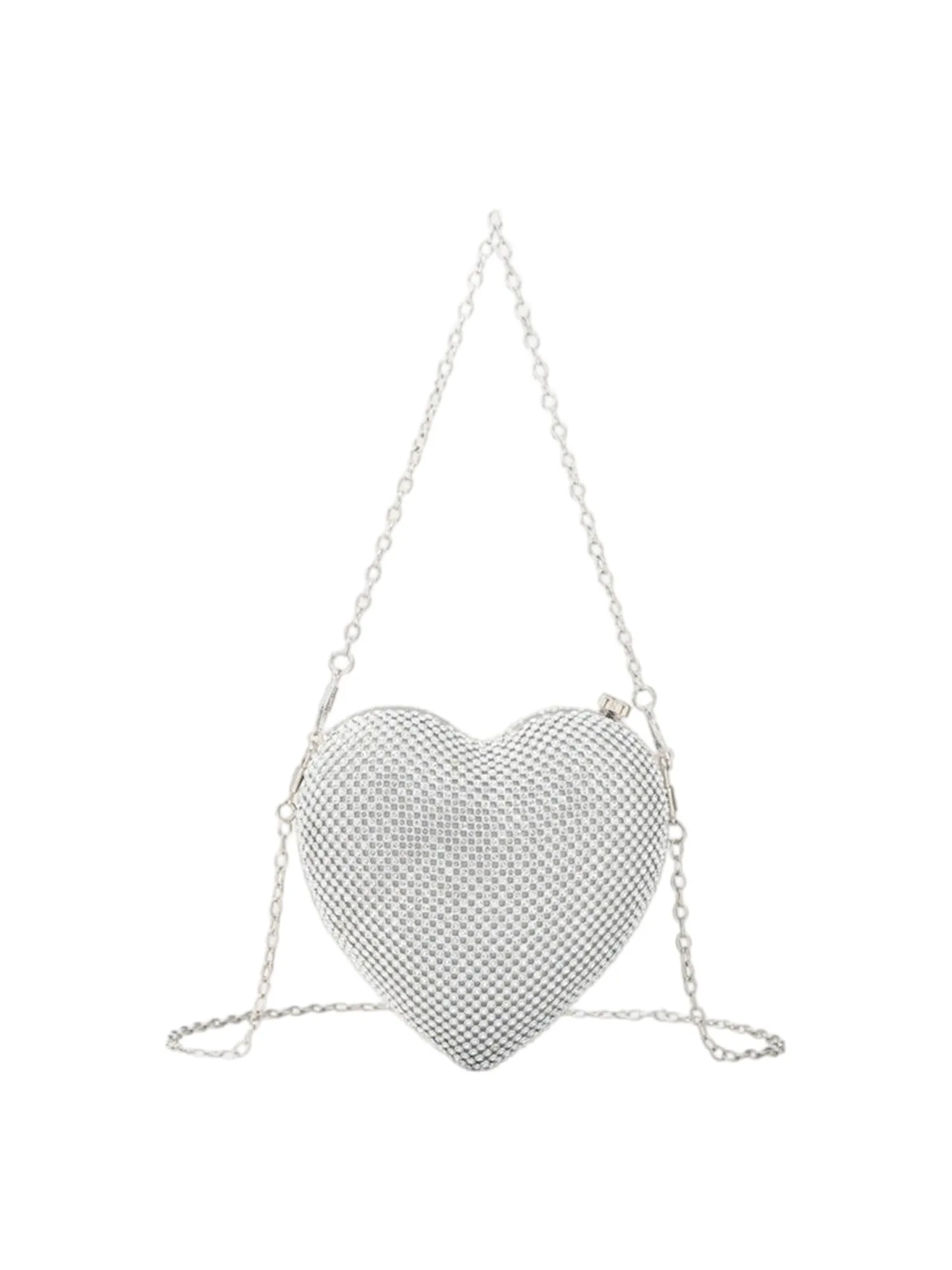 Women’s Heart Shape Evening Clutch Bag sold by KissProm product image thumbnail 2
