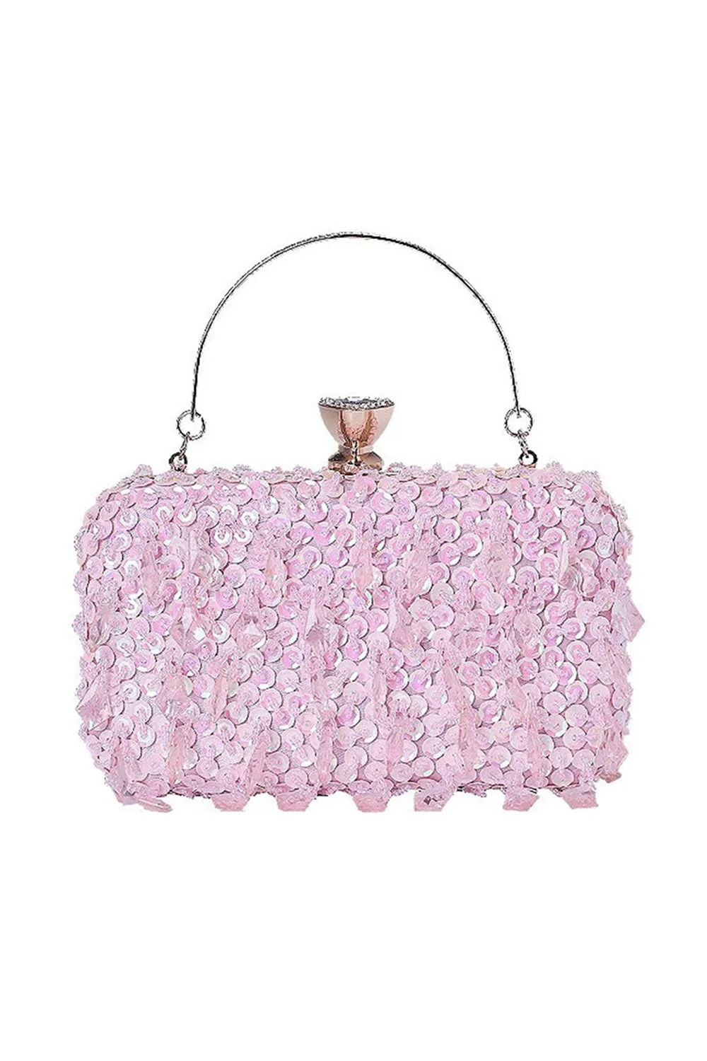 Women’s Beaded Sequined Evening Clutch Bags sold by KissProm
