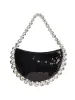 Women’s Sparkling Rhinestone Shoulder Bag with PU Material sold by KissProm