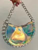 Women’s Sparkling Rhinestone Shoulder Bag with PU Material sold by KissProm