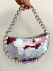 Women’s Sparkling Rhinestone Shoulder Bag with PU Material sold by KissProm