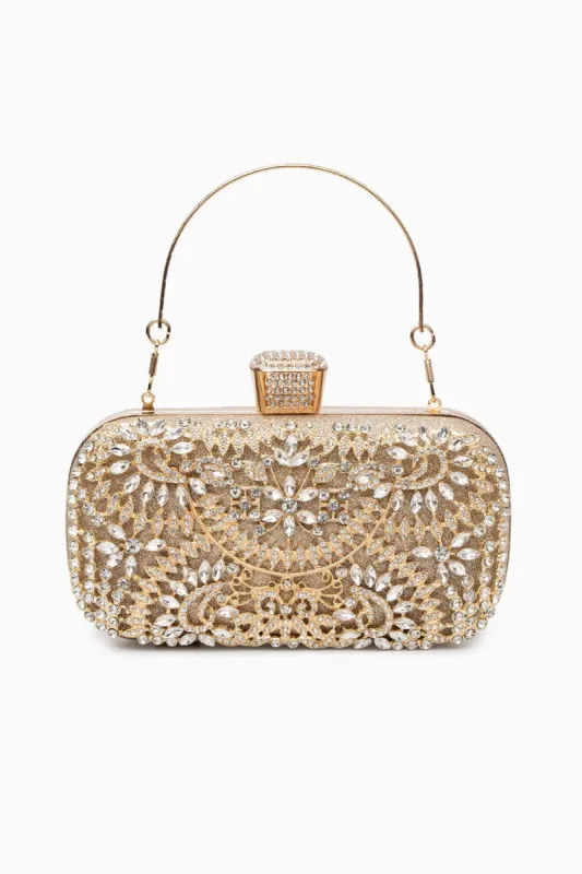 Luxurious Flower Clutch Bag sold by KissProm