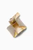 Crystal Gold Pyramid Handbag sold by KissProm