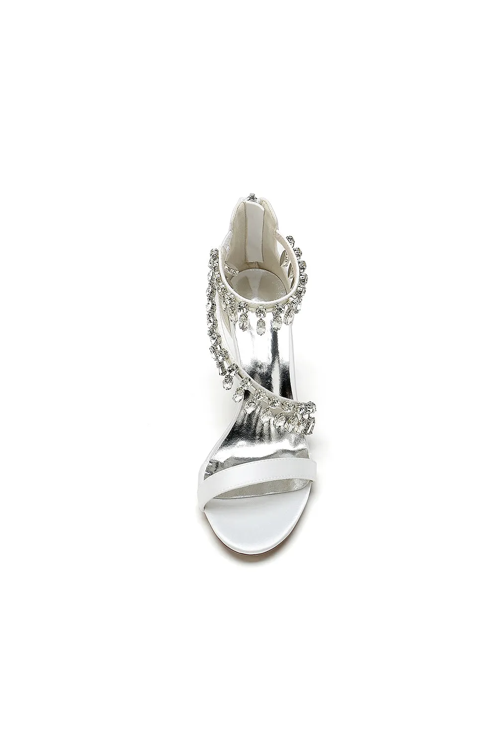 Open Toe Slingback Strap Tassel High Heels sold by KissProm product image thumbnail 3