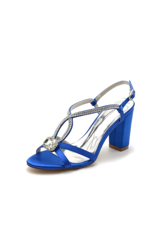 Cross Strap Open Toe High Heels Party shoes sold by KissProm