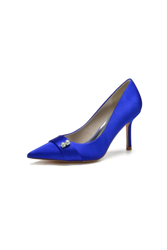 Pointed Toe Crystal High Heels Party Shoes sold by KissProm