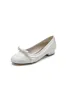 Lace Flats Sandal with Bow Bridal sold by KissProm