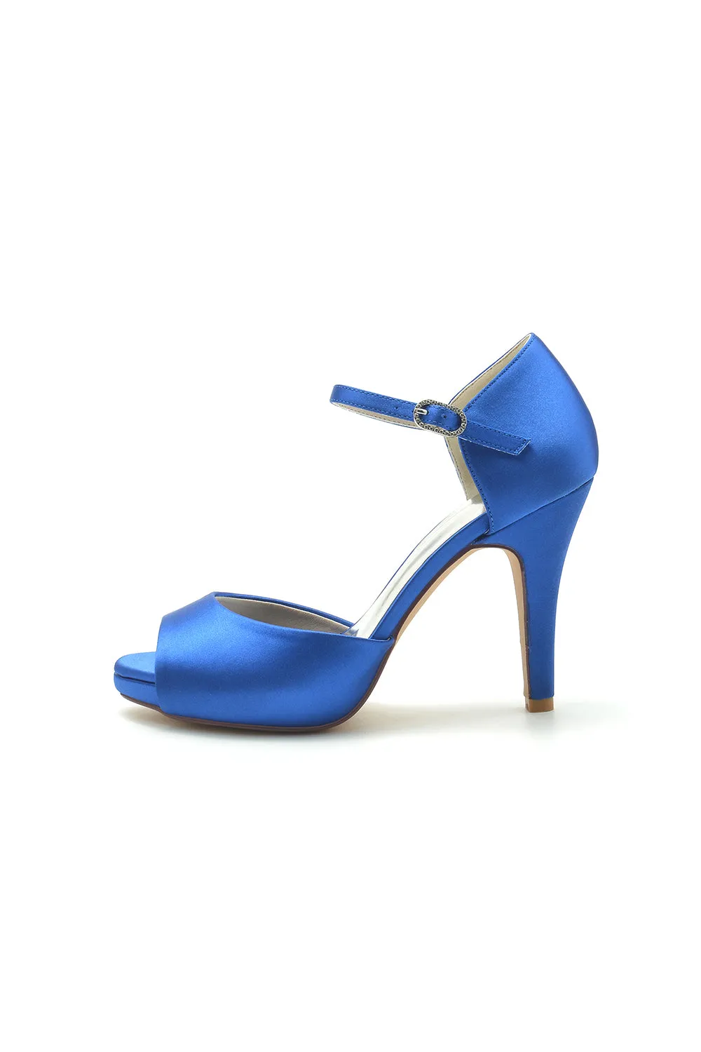 Party Simple Peep Toe Ankle Stap Pumps sold by KissProm product image thumbnail 3