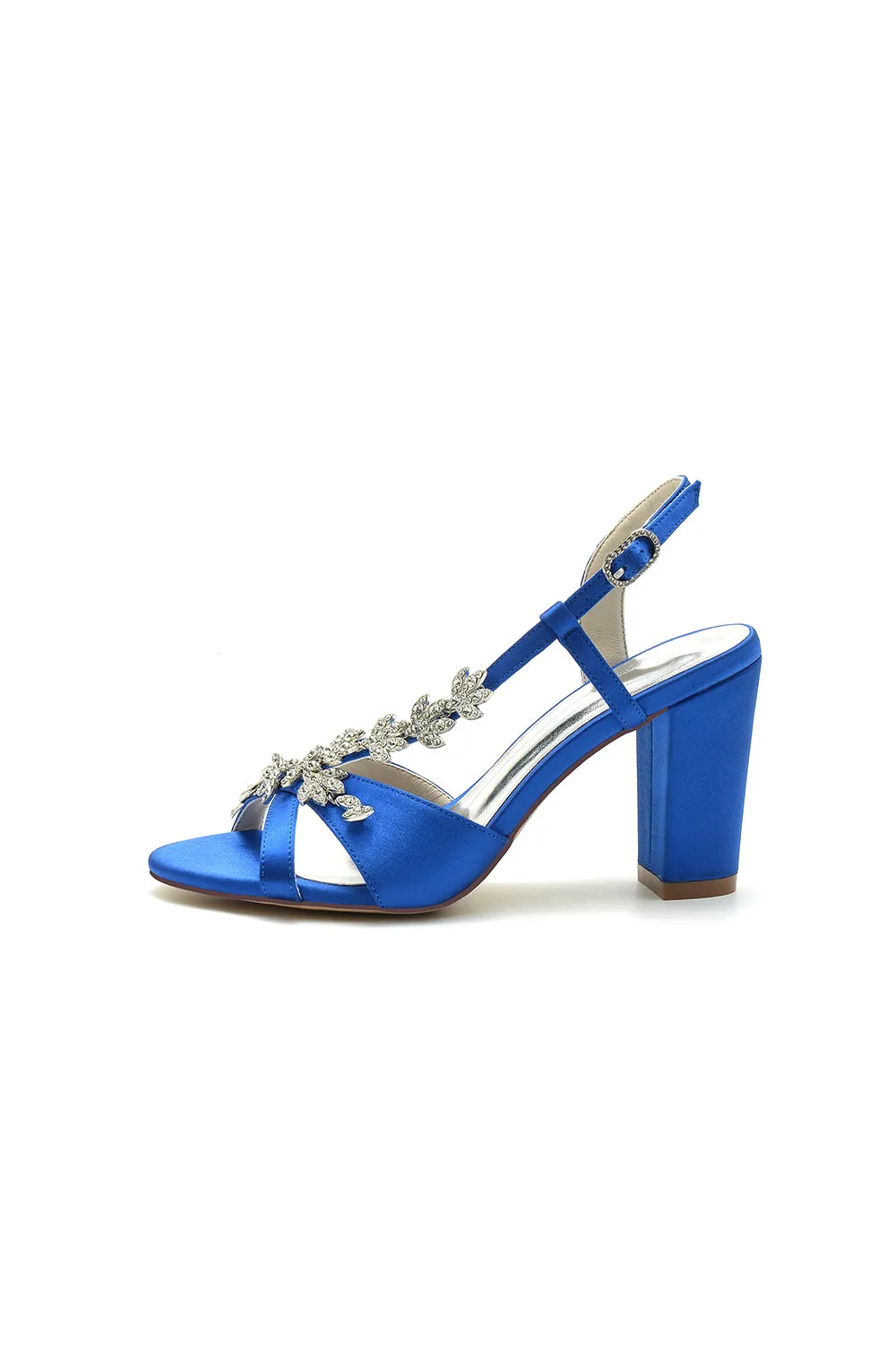 Slingback Strap Open Toe Block Heels sold by KissProm product image thumbnail 3