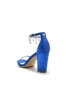 Open Toe Block Heels with Rhinestone Tassel sold by KissProm