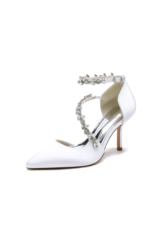 Pointed Toe Slingback Strap High Heel sold by KissProm
