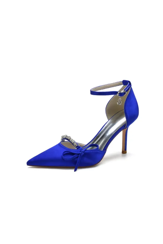 Pointed Toe Party Heels with Bow sold by KissProm