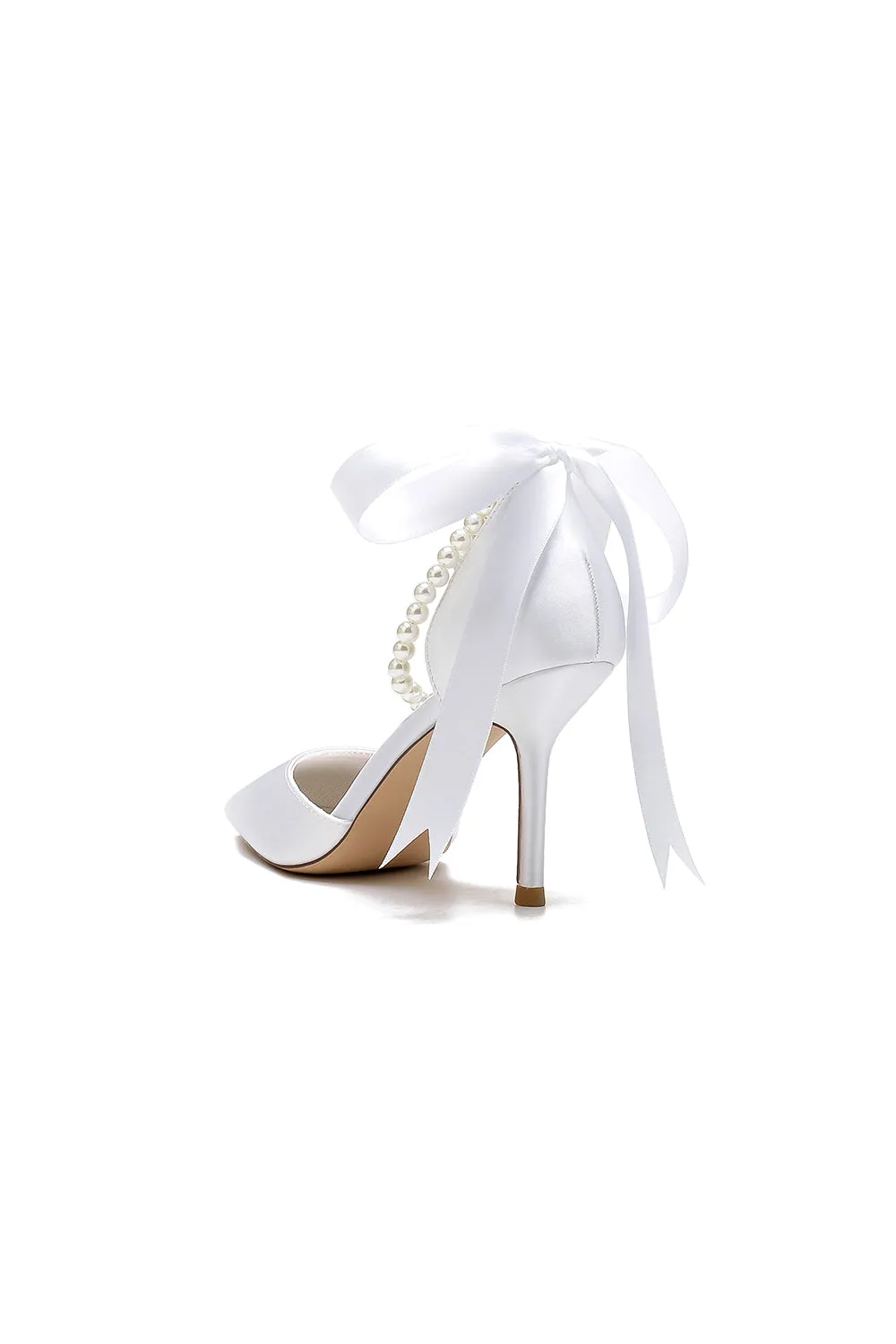Pointed Toe Party Shoes with Ribbon Tie sold by KissProm product image thumbnail 4