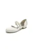 Sweet Round Toe Retro Pearl Strap  Low Heels sold by KissProm