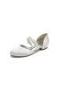 Sweet Round Toe Retro Pearl Strap  Low Heels sold by KissProm
