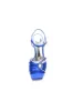 Royal Blue Satin Heels with Rhinestone Detailing sold by KissProm
