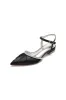 Satin Pointed Toe Beaded Buckle Kitten Heels sold by KissProm