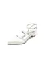 Simple Satin Pointed Toe Buckle Kitten Heels sold by KissProm