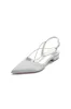 Satin Pointed Toe Beading Buckle Kitten Heels sold by KissProm