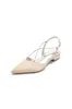 Satin Pointed Toe Beading Buckle Kitten Heels sold by KissProm