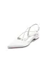 Satin Pointed Toe Beading Buckle Kitten Heels sold by KissProm