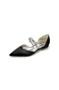 Rhinestone Pointed Toe Low Heels sold by KissProm