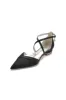 Pointed Toe Lace Ankle Strap Kitten Heels sold by KissProm