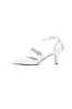 Pointed Toe Rhinestone Ankle Straps High Heels sold by KissProm