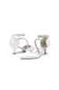 Pointed Toe Beading Ankle Strap High Heels sold by KissProm