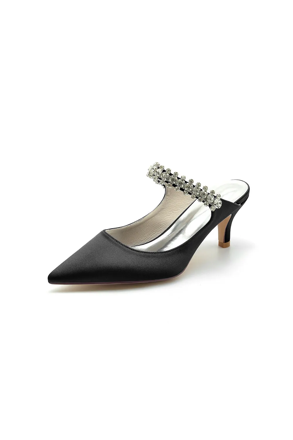 Pointed Toe Rhinestone High Heels sold by KissProm product image thumbnail 5