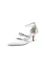 Crystal Strap Pointed Toe Satin Kitten Heels sold by KissProm
