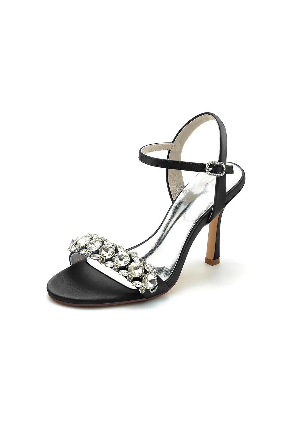 Rhinestone Open Toe Stiletto Heels sold by KissProm product image thumbnail 5