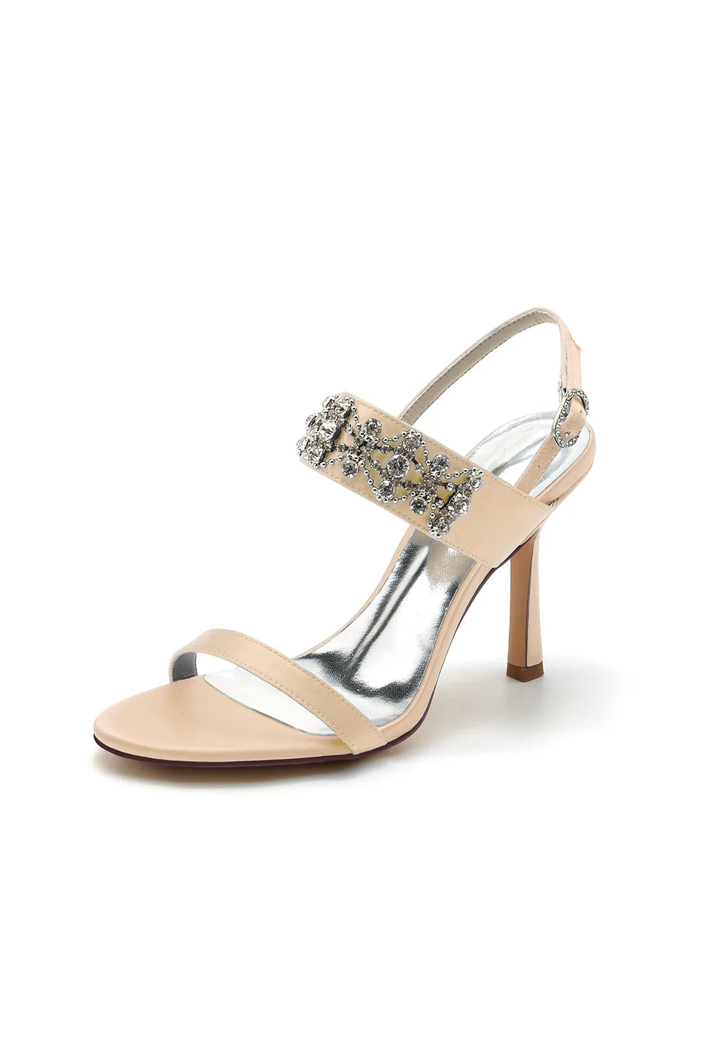 Rhinestone Beaded Ankle Straps Party Shoes sold by KissProm product image thumbnail 5