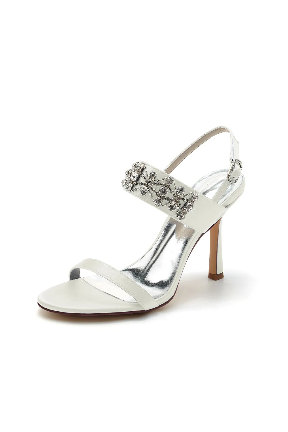 Rhinestone Beaded Ankle Straps Party Shoes sold by KissProm product image thumbnail 3